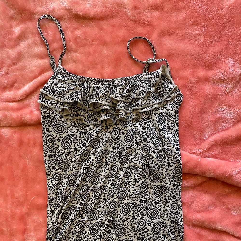 Paisley fashion tank